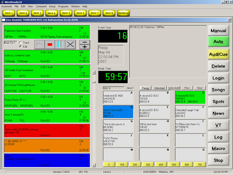 radio automation broadcast software for mac