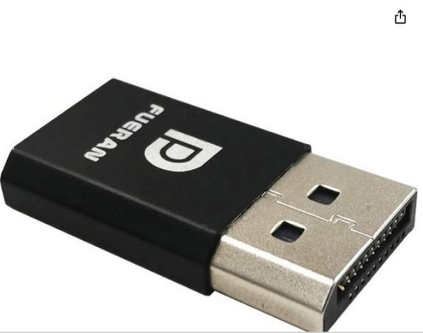 DP Headless Monitor Plug