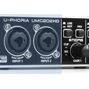 Behringer UMC202HD USB Audio Interface