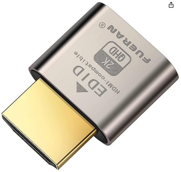 HDMI Headless Monitor Plug