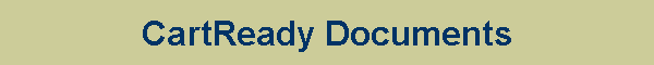 CartReady Documents